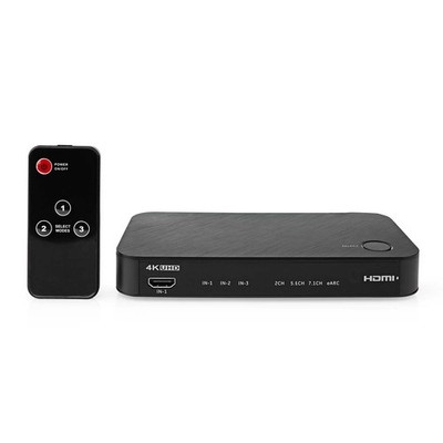 Nedis Digital Audio Converter eARC 3x HDMI Eingang HDMI TosLink 3,5mm