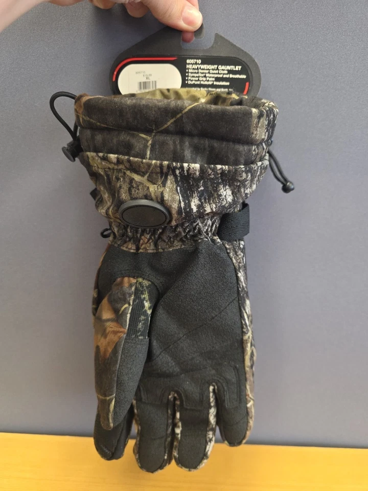 Rocky Outdoor Gear Heavyweight Gauntlet Waterproof Camo Gloves XL NWT Hunting  - Image 2 of 4
