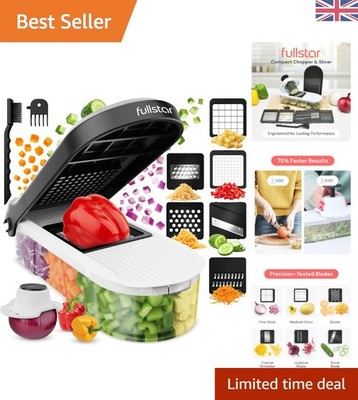 Stilvoller und kompakter Gemüsehacker mit 6 Klingen - Perfect Kitchen Essential