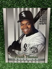 Frank Thomas signed 1997 Donruss Studio Portrait 8x10 Jumbo card #2 Autographed