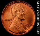 1950 Lincoln Wheat Cent- Red- Choice Gem Brilliant Uncirculated Luster #K468