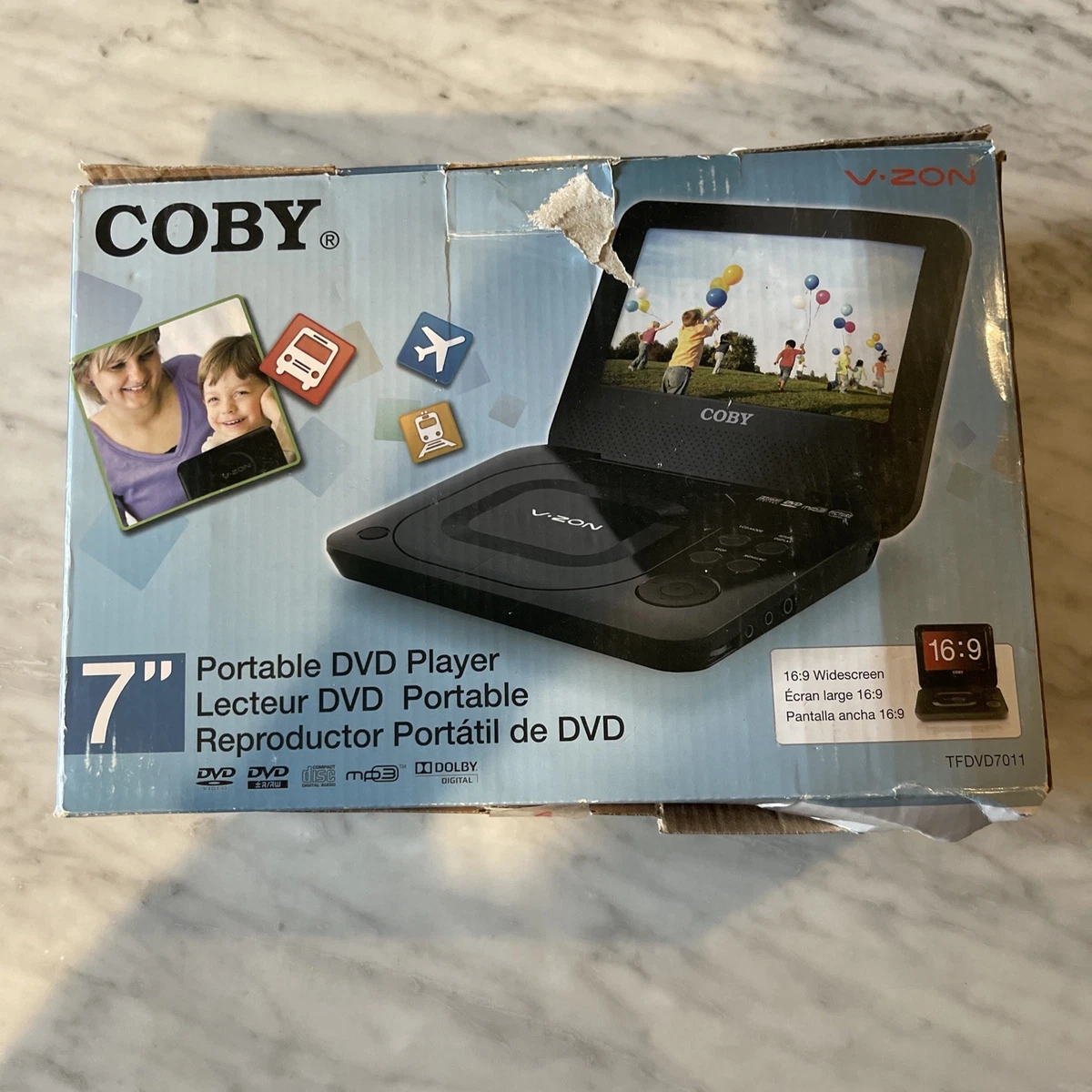 Coby DVD Players 5.0-7.9 in Screen for sale | eBay
