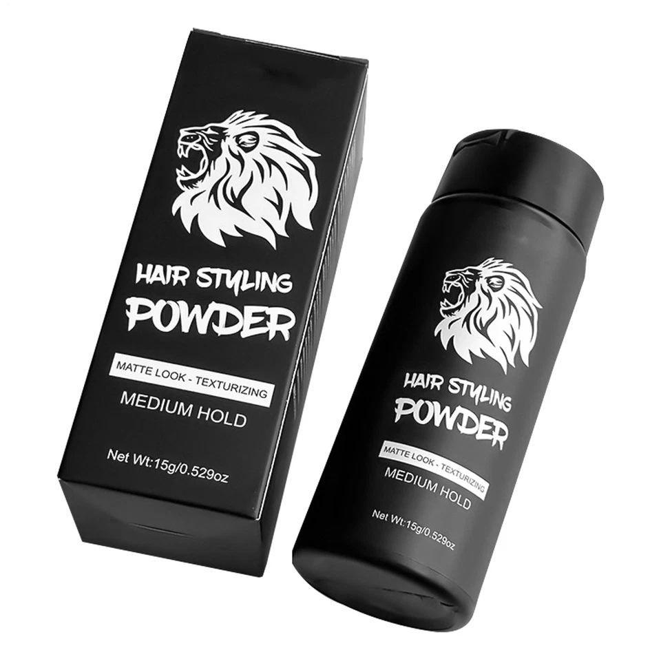 Polvo de peinado, voluminizador de cabello y polvo de textura 15 g para mujeres hombres Foto 3 de 4
