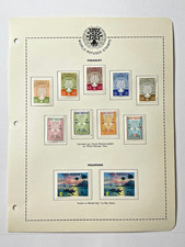 Vintage 1960 World Refugee Stamps - Paraguay / Philippines Refugee Stamps