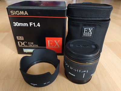 Sigma AF 30mm f1.4 EX DC Objektiv für Sony A-Mount
