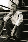 BLUR and Damon ALBARN Damon Albarn posed backstage at RDS Sho - 1996 Old Photo