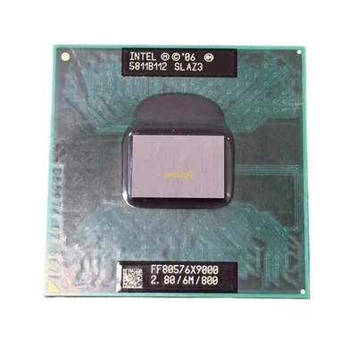 Intel Core 2 Extreme X9000 CPU Dual-Core 2.8GHz 6M 800MHz SLAZ3 Processor - Bild 1 von 4