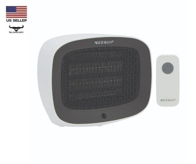 #ad #ad Compact Electric 1200 Watt Desktop Heater Instant Ceramic PTC Heat with Remote $39.57