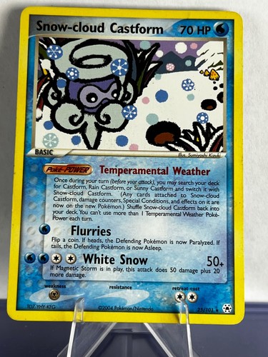 Snow-cloud Castform Hidden Legends Excellent 25/101