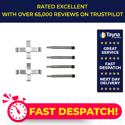 Brake Pad Fitting Kit fits VOLVO 940 MK2 2.3 Rear 90 to 98 Apec Quality New