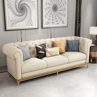 Dreisitzer Couch Polster Design Sofa 3Er Sitz Sofas Zimmer Weiß Luxus Couchen