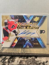 2023-24 UPPER DECK SPX X MARKS THE SPOT AUTO ROOKIE ADAM GINNING #XMR-AG /35
