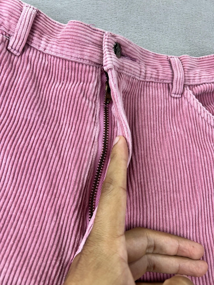 Pantalones Gloria Vanderbilt vintage años 90 para mujer medianos pana tiro alto cónicos Y2K Foto 3 de 4