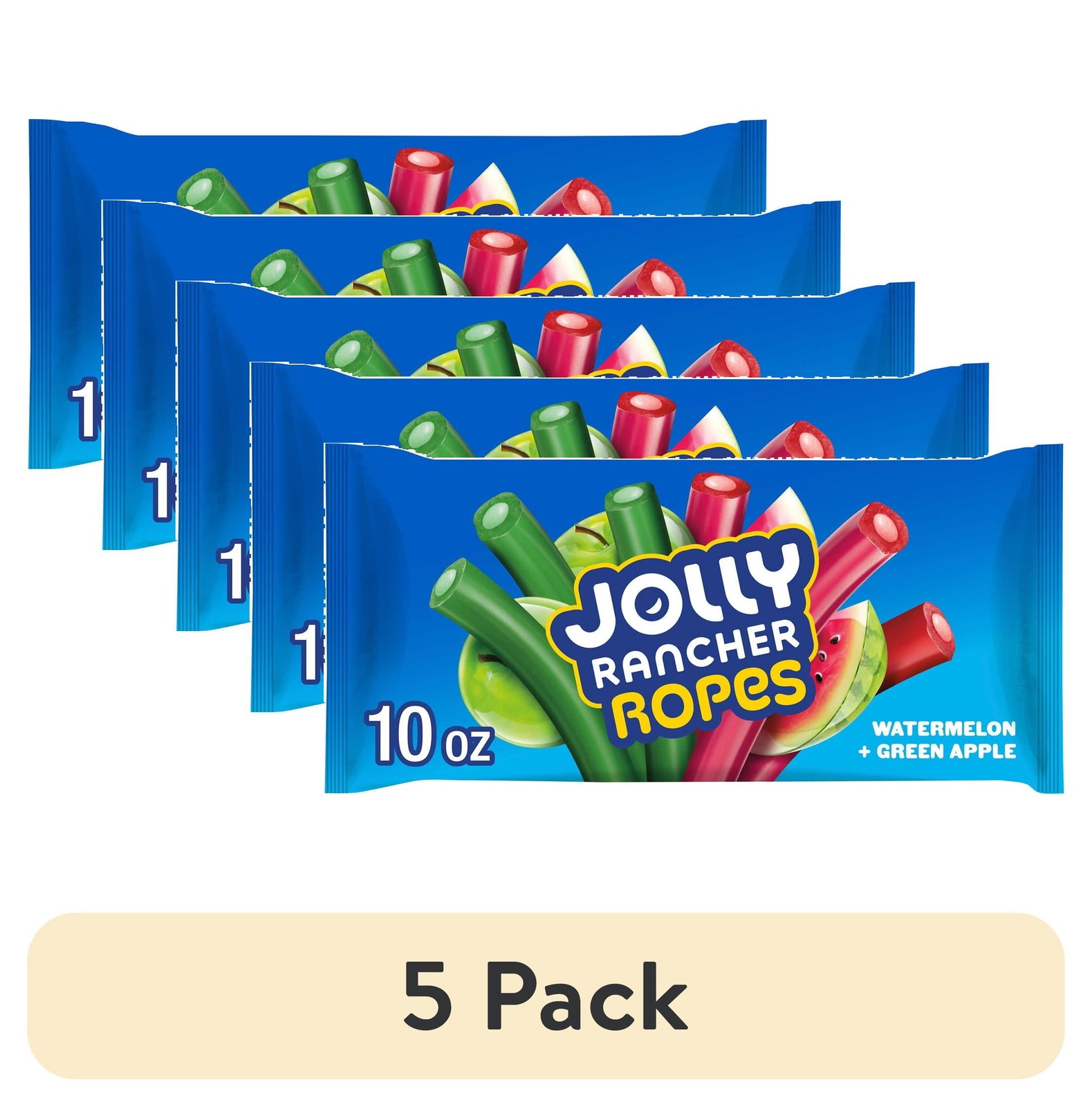 Jolly Rancher Ropes Red Blue 5 Pack Jolly Rancher Rope Blue Raspberry+Cherry Candy 10oz Limited Ed ...