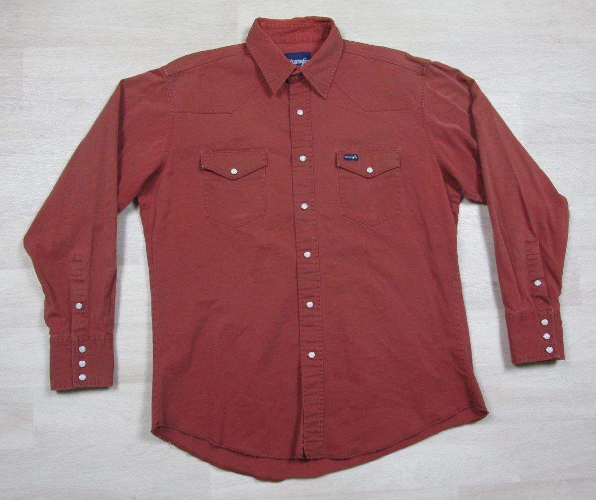 Long Sleeve Western 1990s Vintage Casual Shirts for Men for sale