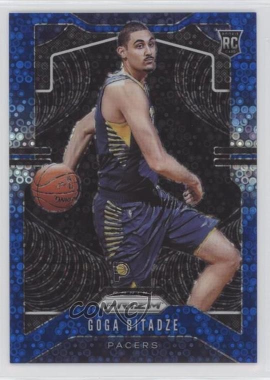 2019-20 Panini Prizm Fast Break Blue 159/175 Goga Bitadze #264 Rookie RC 0f4i
