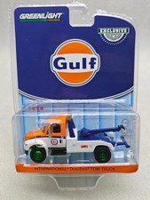 Greenlight 1:64 International Durastar4400 Trailer Gulf That Good Gulf Gasoline