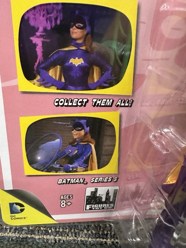 Batman 1966 Classic TV Series 5 BATGIRL 8" Mego-style Retro Action Figure NIP - Image 2 of 4