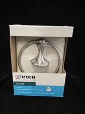 Moen Sage Brushed Nickel Finish Towel Ring DN6886BN NEW in Box