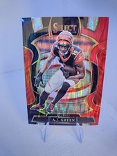 2025 Panini Select A.J. Black And Red Shock #99 Cincinnati Bengals