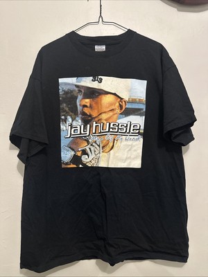 Jay Hussle Detroit Rapper Man of My Word Rap T-Shirt Local 2nd Generation XL 07