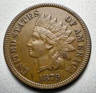 1879  INDIAN CENT   XF    BETTER DATE  #2109