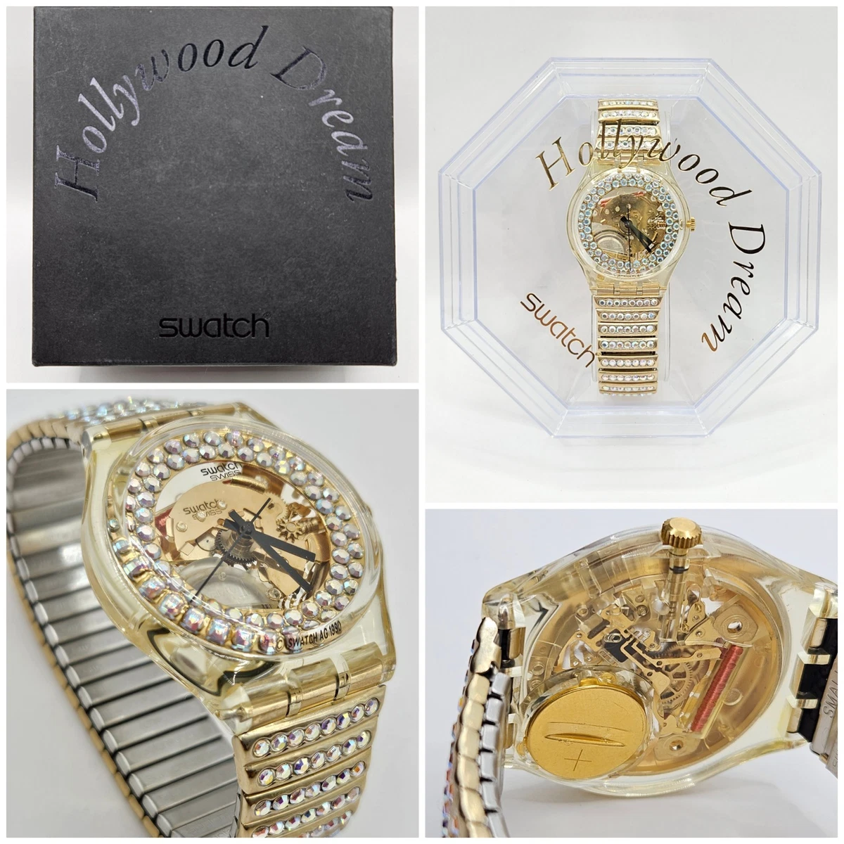 ヴィンテージSwatch★HOLLYWOOD DREAM Swatch HOLLYWOOD DREAM GZ116 1990 - Auction Swatch History - Cambi