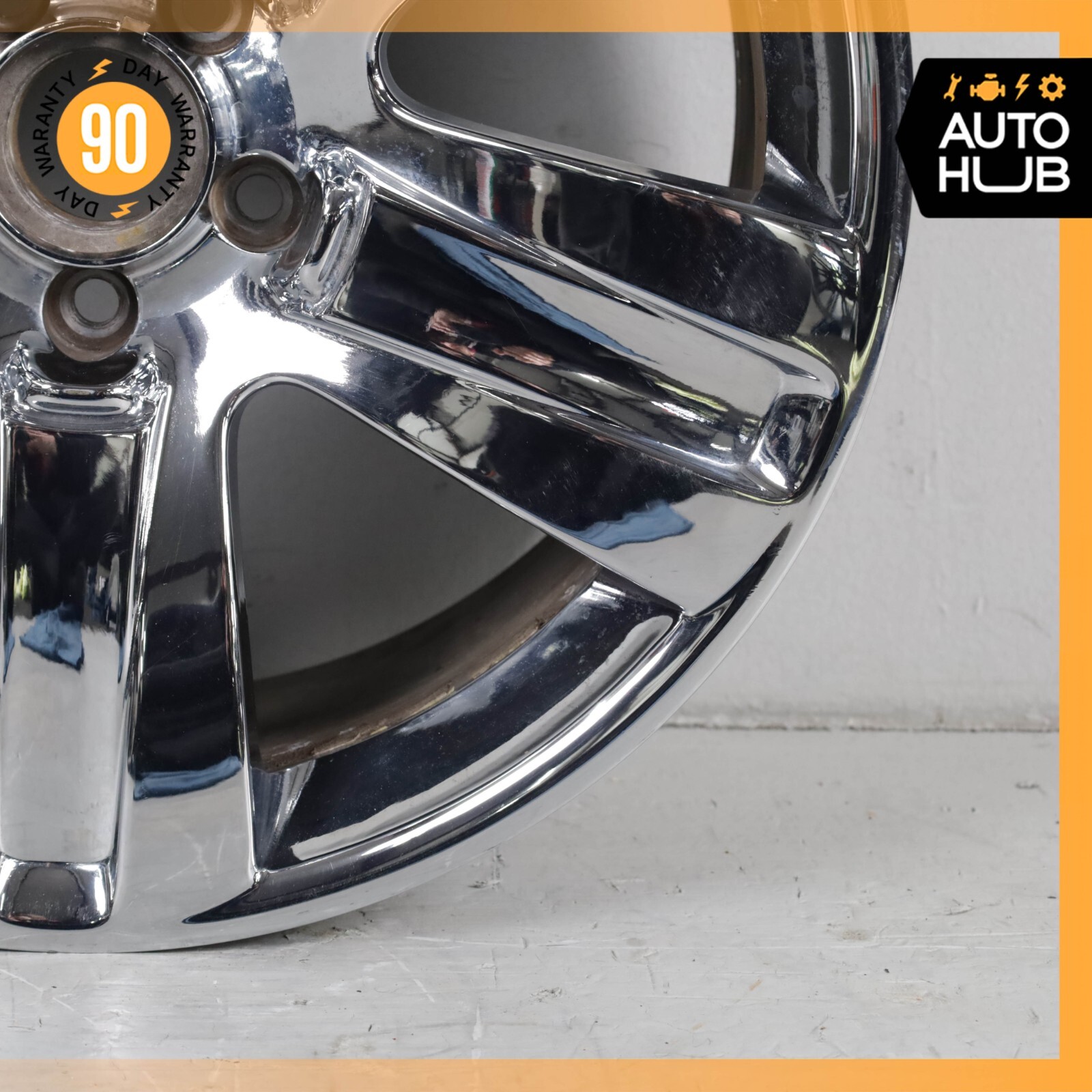 Bentley Continental GT GTC 9 x 19 19" Wheel Rim Chrome 3W0601025AD OEM