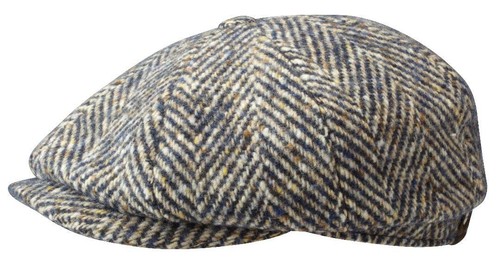 Stetson Hatteras - dickes Fischgrätmuster - 100% Schurwolle (STW-6840502) - Bild 1 von 5