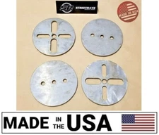 [SR] 2500lb 2600lb Steel Circle Plates Mounting Brackets Set Air Bag Suspension