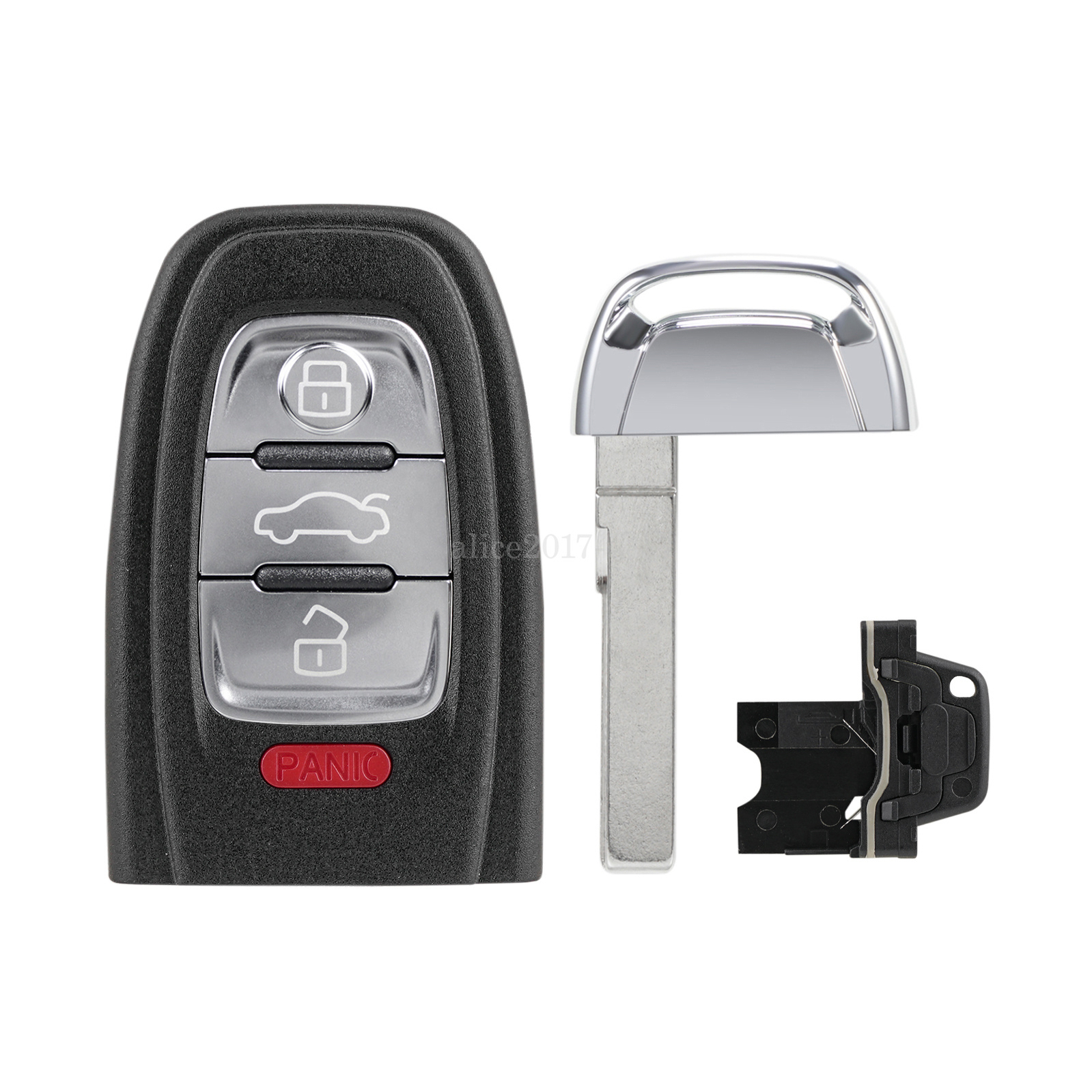 Replacement For 2011 2012 2013 2014 2015 Audi A4 Key Fob Remote Shell