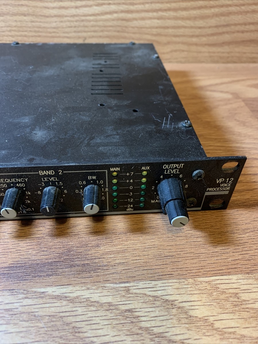 Rane VP-12 Voice processor Untested | eBay