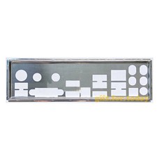 For ASRock Z77E-ITX Z77E ITX Shield I/O IO Rear Baffle Backplate Motherboard