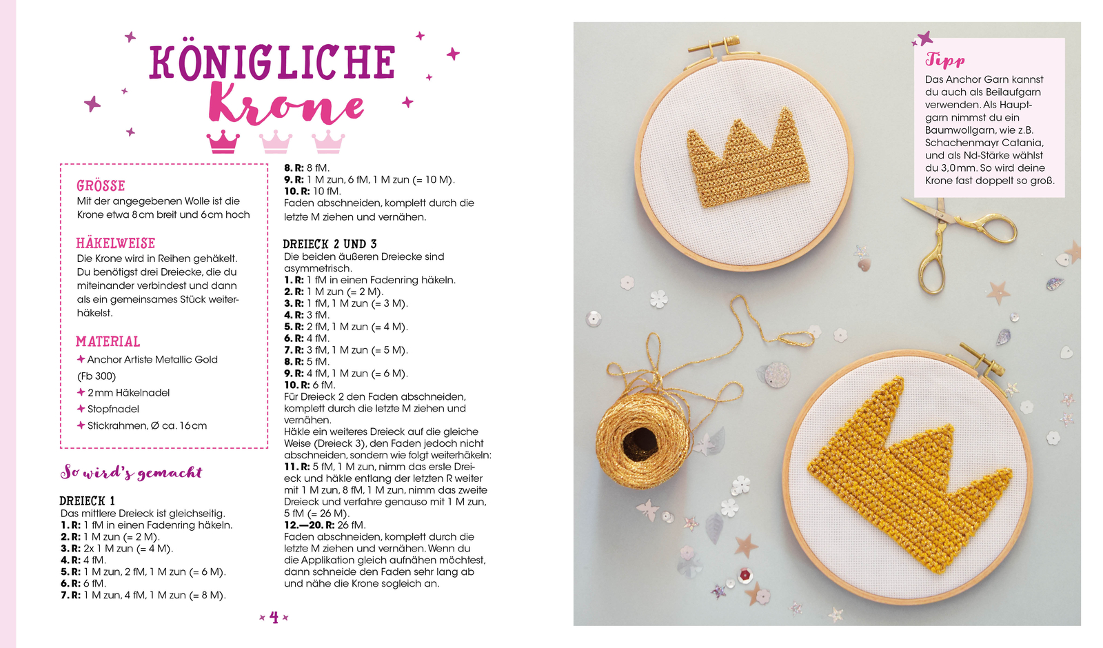 Thumbnail - Das Glitzer-häkelbuch Simone Conrad