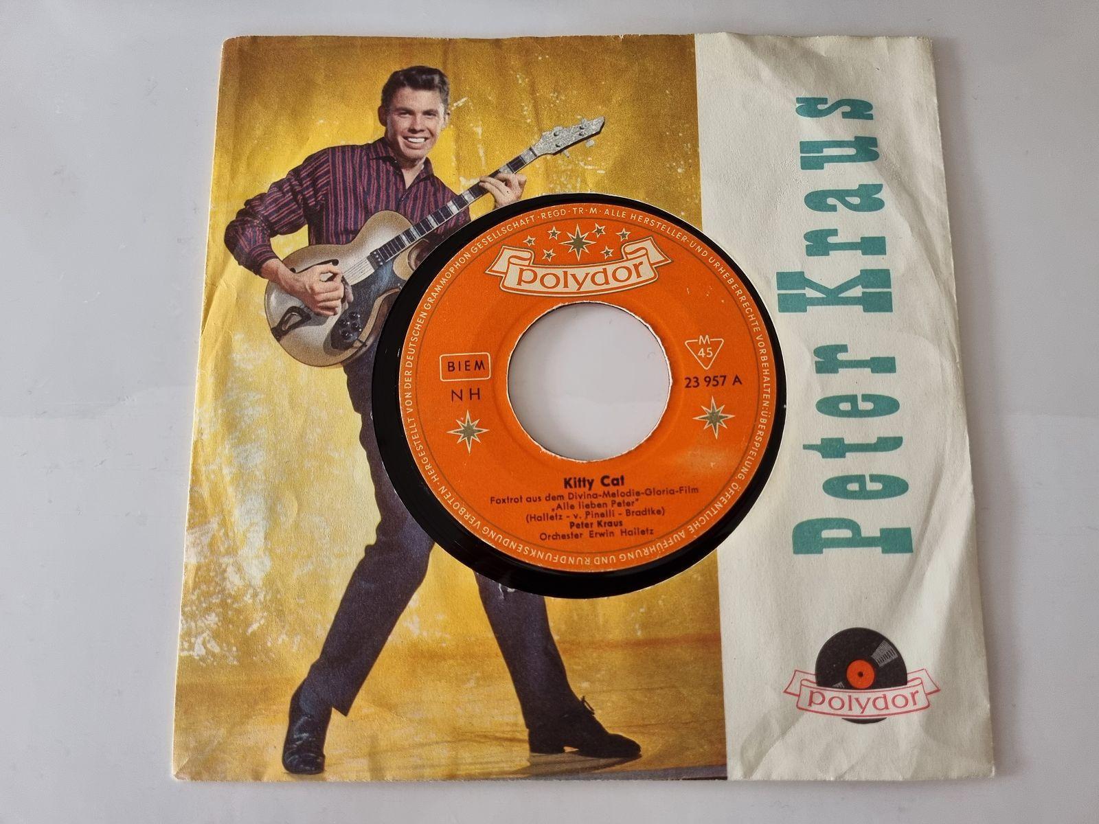 7"" Single Peter Kraus - Kitty Cat Vinyl Germany