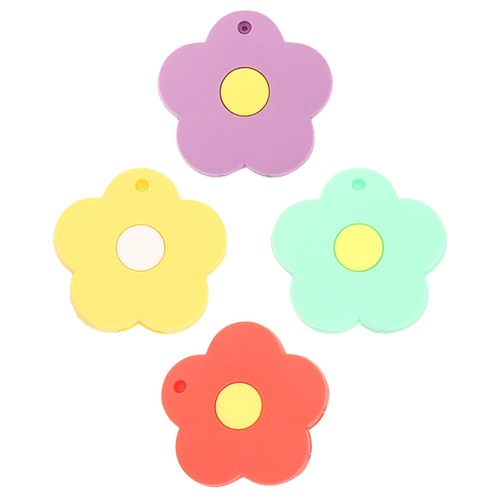 4 Pcs Cat Claw Keychain Accessories Student Flower Caps Cover Tags - 第 2/12 張圖片