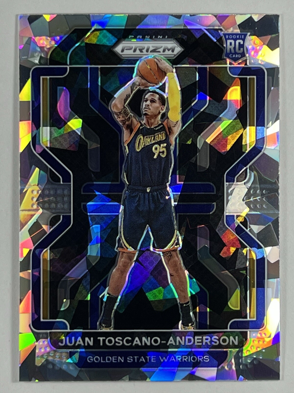 Juan Toscano-Anderson 2021-22 Panini Prizm - Ice RC #295