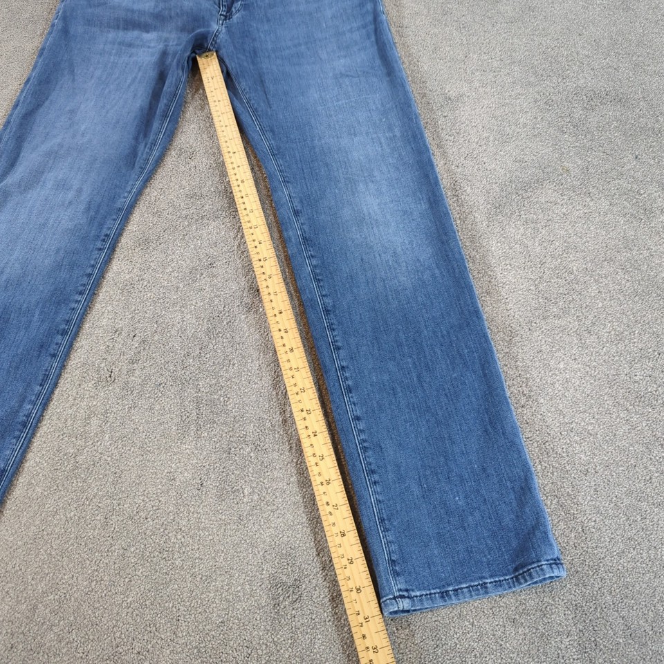 Hugo Boss Jeans Mens W36 L31 Blue Candiani Denim Italian Stretch