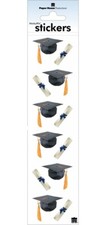 Graduation Caps Diploma Stickers Envelope Seals Planner Supply Papercraft Crafts