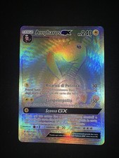 Carta Pokemon Ampharos Gx 185/181  Rara Hyper Ita gioco di squadra Italiano
