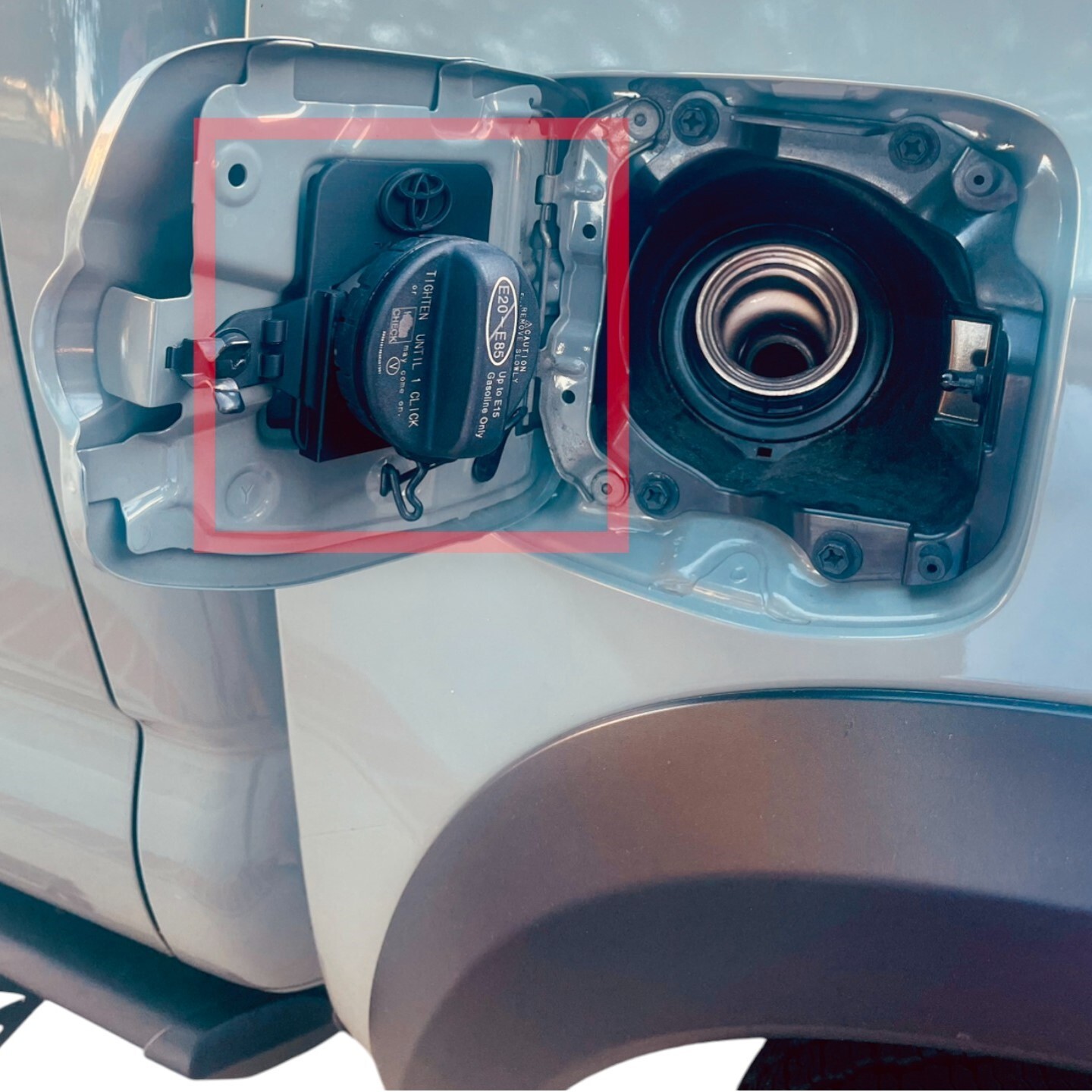 Toyota Tacoma Fuel Cap Holder - Keep Your Gas Cap Secure