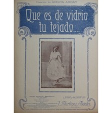 Martinez Abades Juan Glass Your Roof Chant Piano 1918