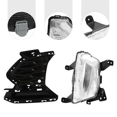 Fits Chevrolet Equinox LT/RS/Premier 2022-2024 Fog Light&Cover Left Driver Side