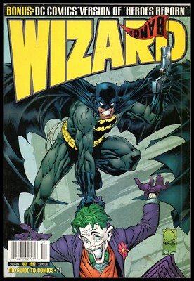 Wizard Magazine DC Comic Batman Joker July 1997 The Guide to Comics #71 (VG/F)