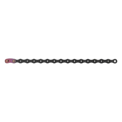 Pc Xx1 Eagle Kette 12-Fach Schwarz - 126 Glieder, Powerlock, Hollowpin, Flowlink