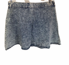 Vintage Mini Skirt Denim Acid Wash Boho Casual Y2K 7/8 Rue21
