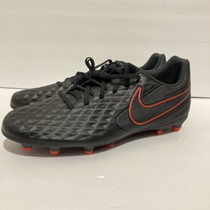 Nike tiempo Legend 10 Elite 13 club FG MG football /soccer black/red AT6107  060 | eBay