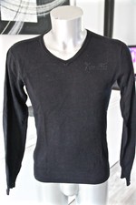 Cute Mens Black Cotton Kaporal Sweater Size M Excellent Condition