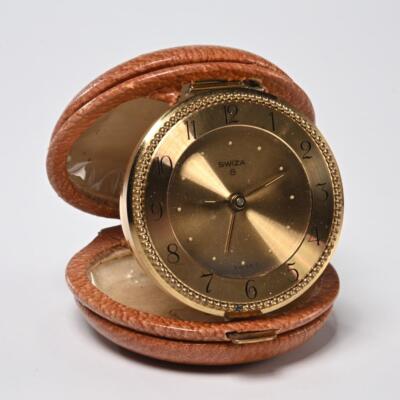 SWIZA ヴィンテージ windupアラームクロック Vintage Swiza Aladdin windup alarm clock, Vintage Swiss made