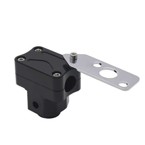 For Honda Ruckus Zoomer NPS50 Handlebar Riser Stand Clamp Aluminum Black 2003-12 - Picture 12 of 14